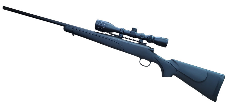 Remington700 ADL 30-06 Springfield Bushnell 4-12X 24"Weaver Base Black 4RND Rifle