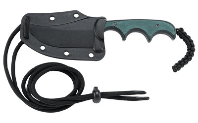 Columbia River Knife & Tool, Minimalist Persian, Fixed Blade Knife, Silver, Plain Edge, Clip Point, 2.76" Blade