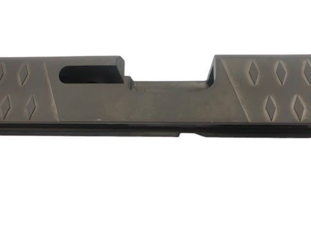 Premium Finish FU Glock Compatible Slide T1 Stripped G27 40S&W TiN No RMR Cut (BLEM)