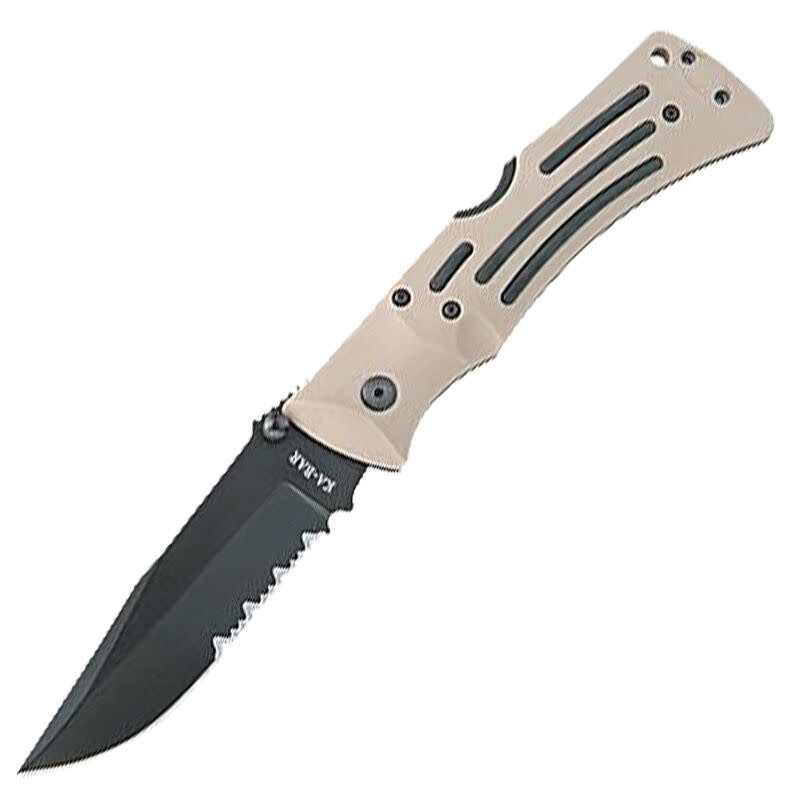 KA-BAR Desert MULE 3.875" Folding Knife