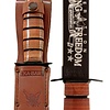 KA-BAR OEF Afghanistan USN 7" Fixed Blade Knife