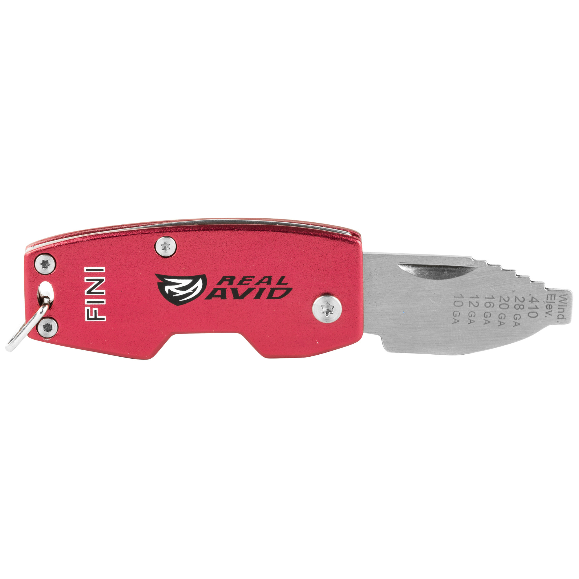 Real Avid, FINI, Tool, Choke Wrench, Red Finish with Stainless Steel Blade