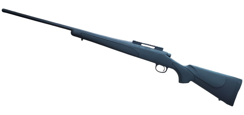 Remington 700 ADL W/ Alum Rail 223Rem 24" BLK 4 RND Rifle