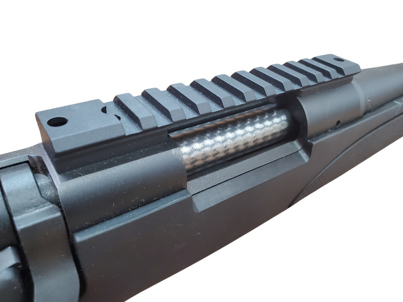 Remington 700 ADL W/ Alum Rail 223Rem 24" BLK 4 RND Rifle