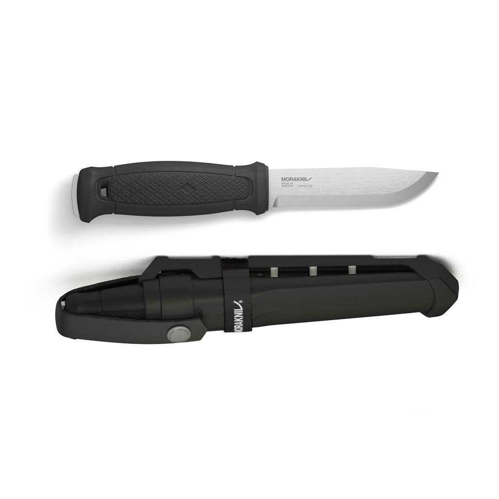 Morakniv Garberg (S) 4.3 Black Knife w/ Multi Mount Sheath