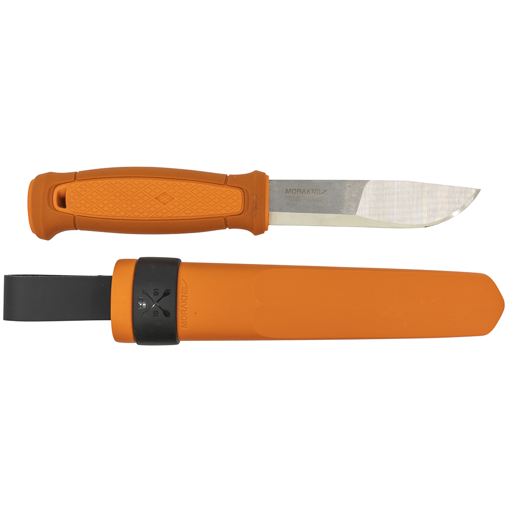 Morakniv Kansbol (S) 4.3" Burnt Orange Knife (package)