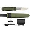 Morakniv Kansbol (S) 4.3"Mil. Green Knife w/ Survival Kit