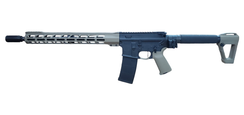 BT Diomedes 5.56 16" Cerakote Magpul FDE 30RND Rifle w/ Folding Stock