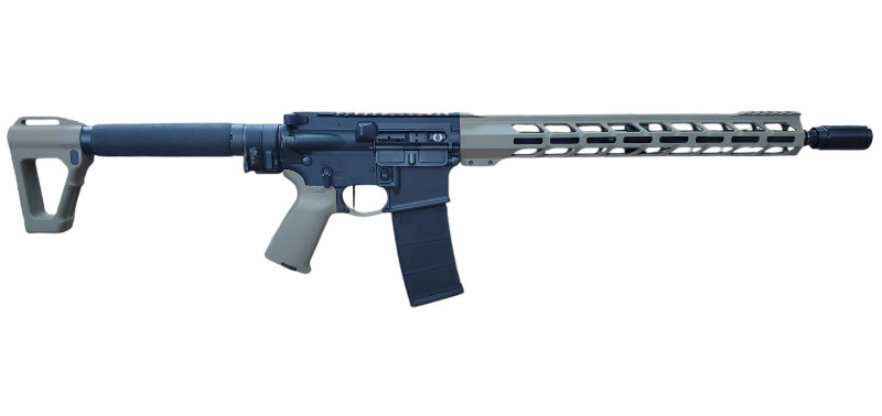 BT Diomedes 5.56 16" Cerakote Magpul FDE 30RND Rifle w/ Folding Stock