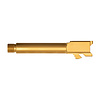 Ballistic Advantage, Premium Series, 9MM, 4.5" TB, 1/2x28, For Glock 19 Gen 3-5, Gold