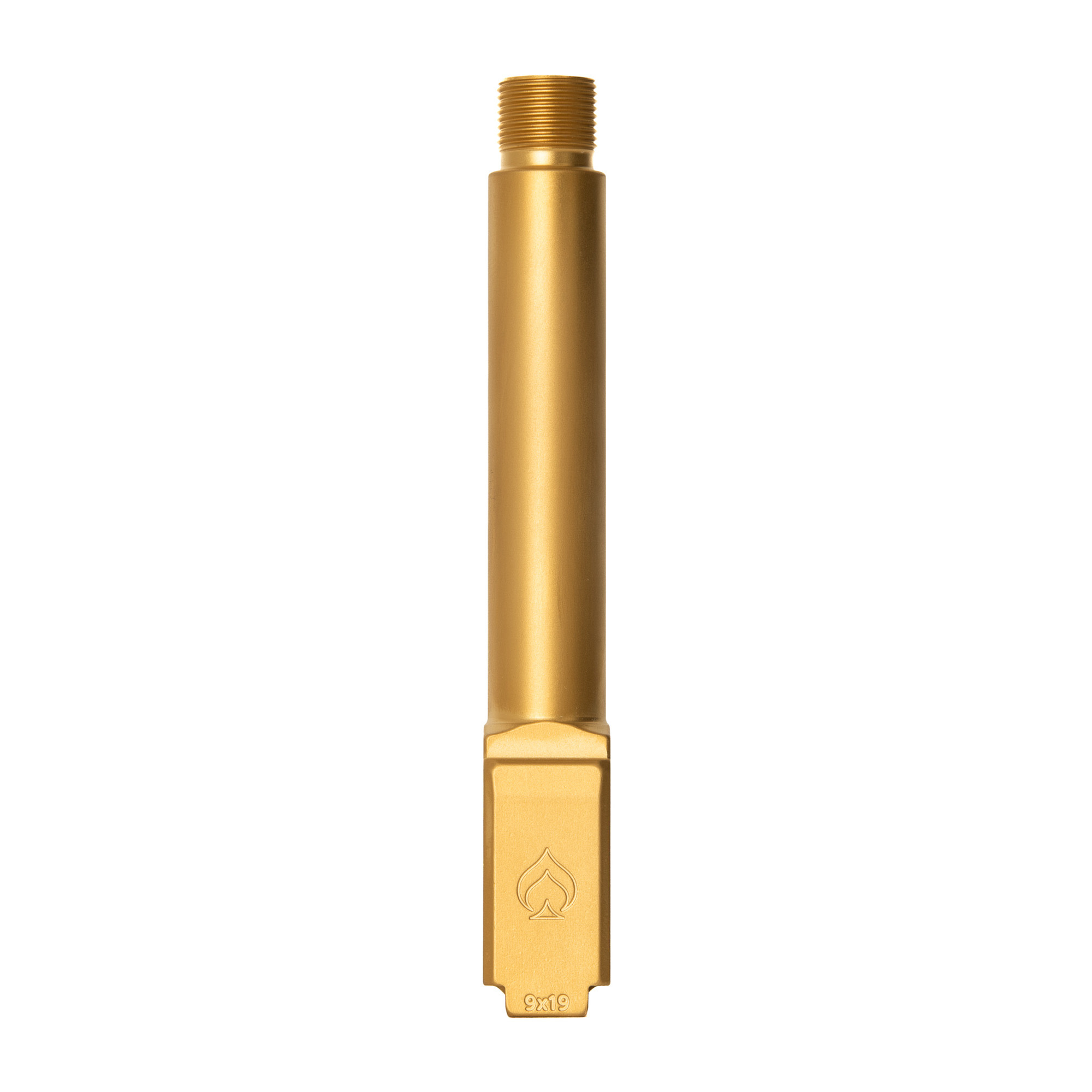 Ballistic Advantage, Premium Series, 9MM, 4.5" TB, 1/2x28, For Glock 19 Gen 3-5, Gold