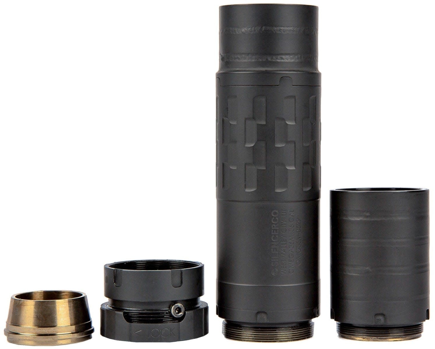 SilencerCo Omega 36M Suppressor Black