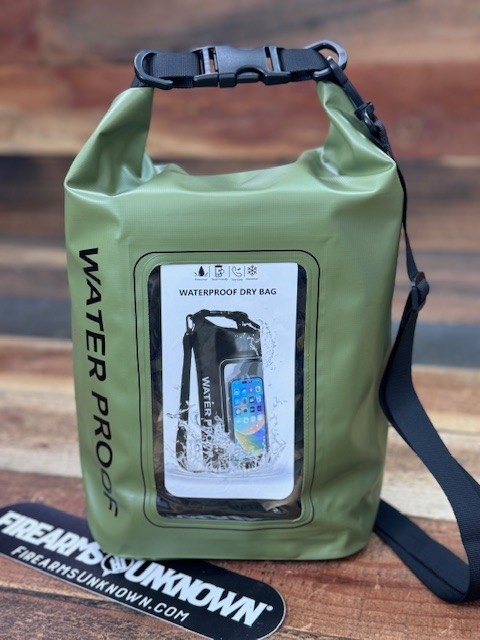 Waterproof PVC Dry Bag 5L Capacity_Green