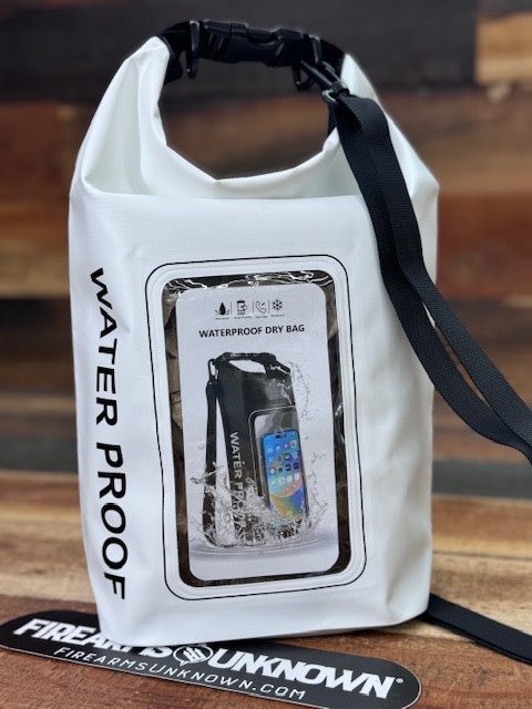 Waterproof PVC Dry Bag 5L Capacity_White