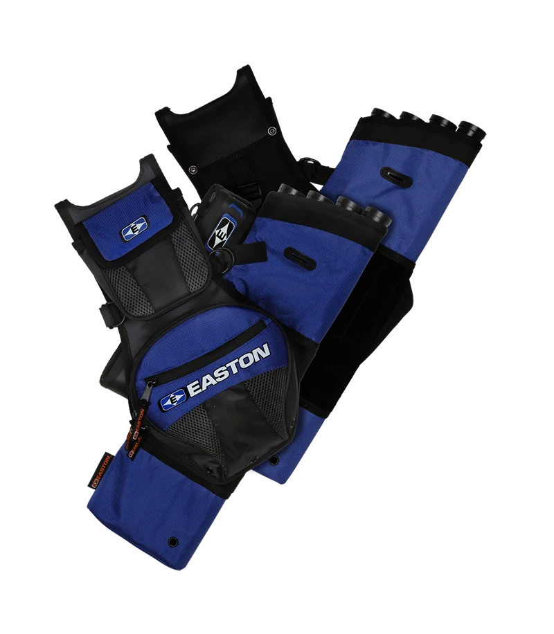 Easton Flipside 4-Tube Hip Quiver Blue