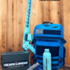 Tactical 45L Molle/Patch Peacock Blue Backpack