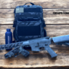 Tactical 45L Molle/Patch Navy & Blue Camo Backpack