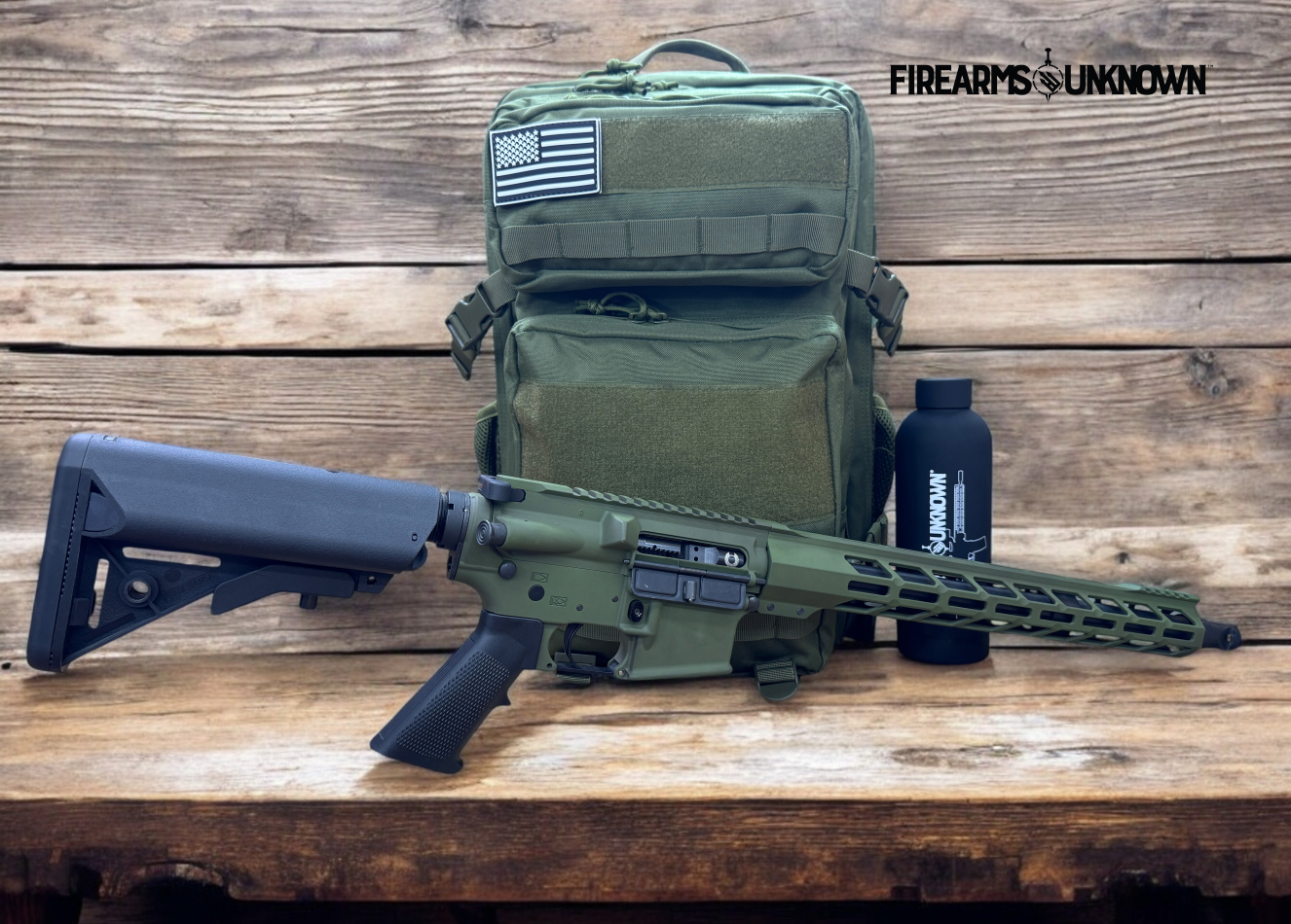 Tactical 45L Molle/Patch  Army Green Backpack