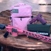 Tactical 25L Molle/Patch Pink Backpack