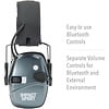 Howard Leight Impact Sport Shooting Earmuff w/Bluetooth Charcoal Gray