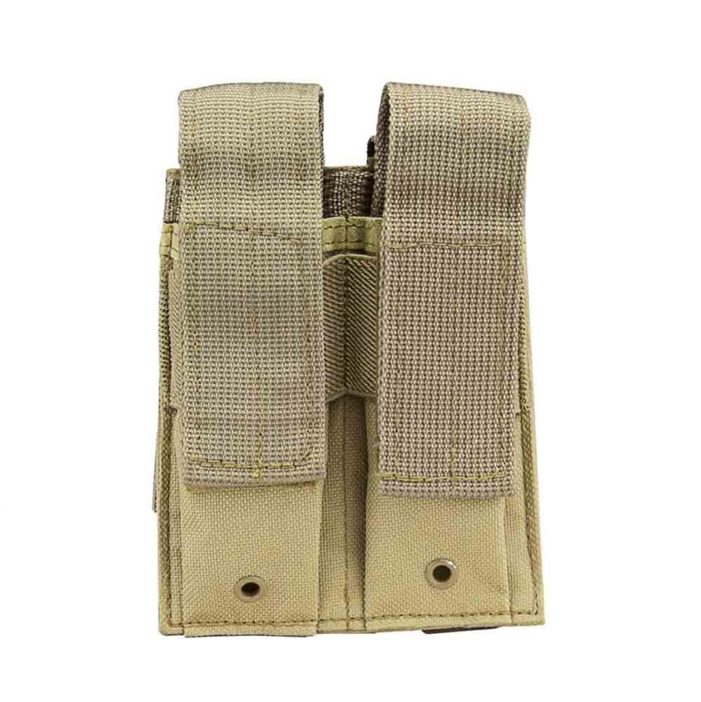 Vism Double Pistol Mag Pouch - Tan