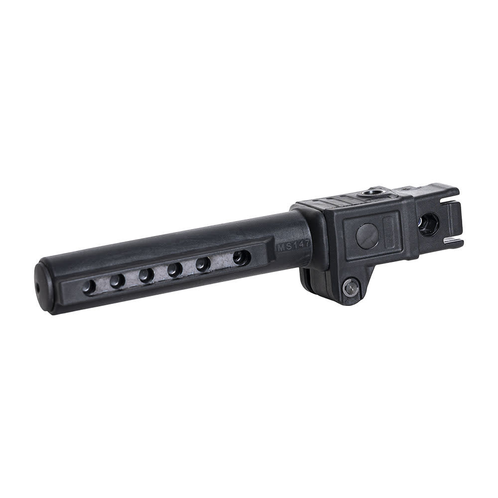NcSTAR AKM Folding Milspec Stock Tube - Black