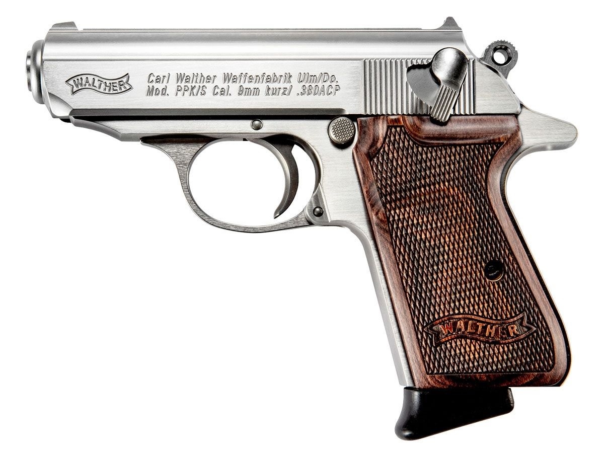 Walther PPK/S 380 ACP 3.3" SS/WD 7RD Pistol