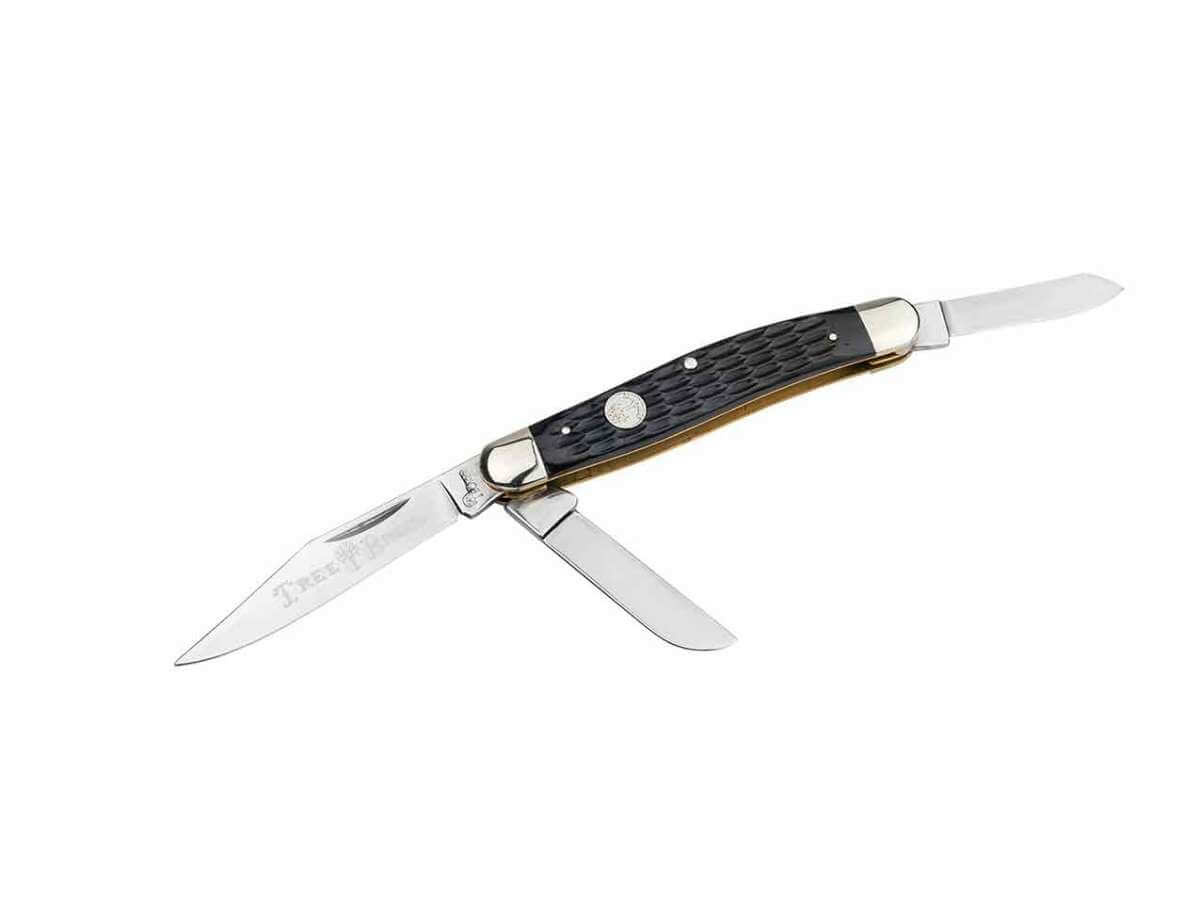 Boker Traditional Series 2.0 Stockman Jigged Black Bone