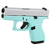 Glock G42 380 ACP 3.25" SIL/ Robin's Egg Blue (2)6RD Pistol