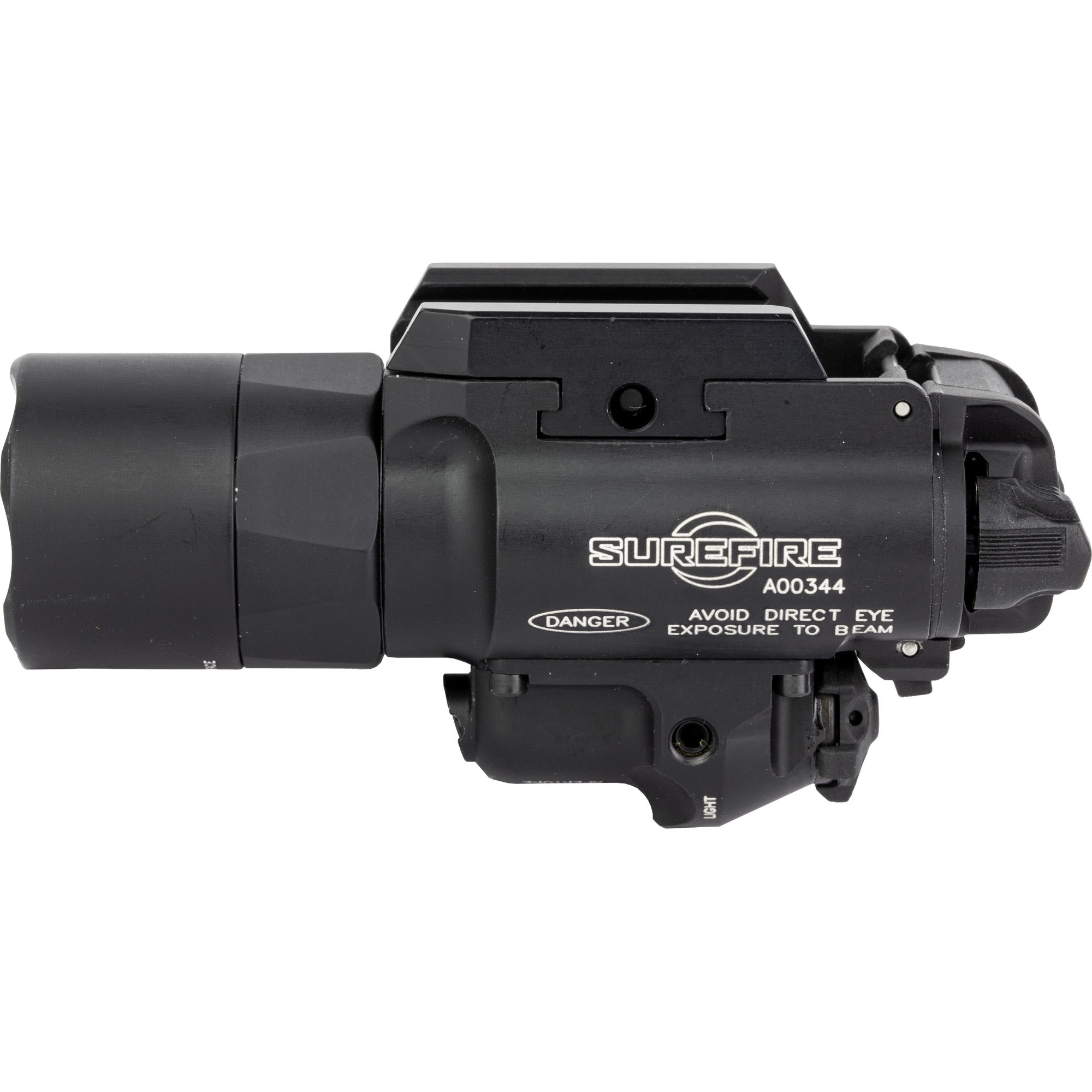 Surefire, X400 Turbo, Weaponlight w/Red Laser, 650 Lumens, Black