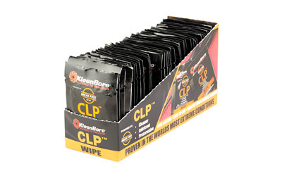 Kleen-Bore, CLP Wipe, Powered By Break Free, Cleaning Wipes, 50 Per Pack