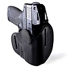 Urban Carry Lock Leather #201 RMR OWB BLK RH Holster For Slim Sub-Compacts