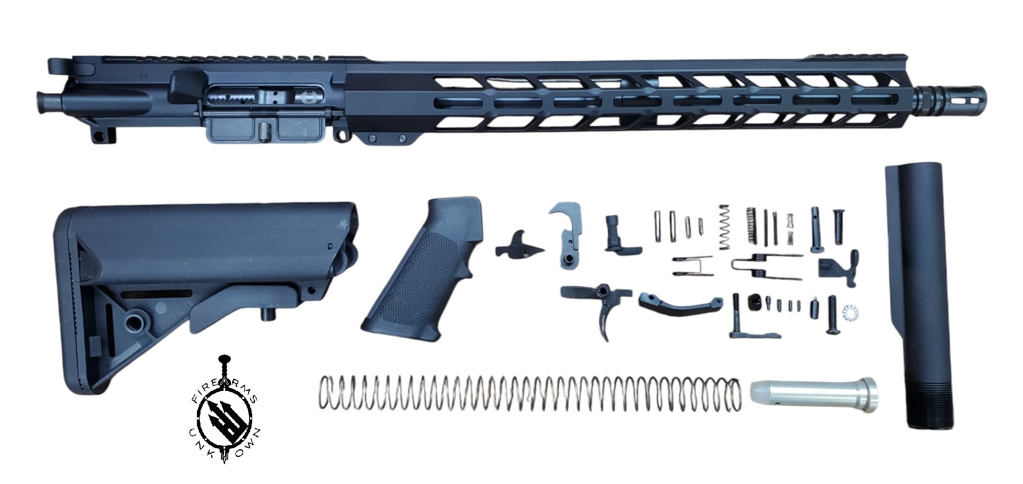 Firearms Unknown (DG) Complete 16" 5.56 Rifle Kit (Less Lower)