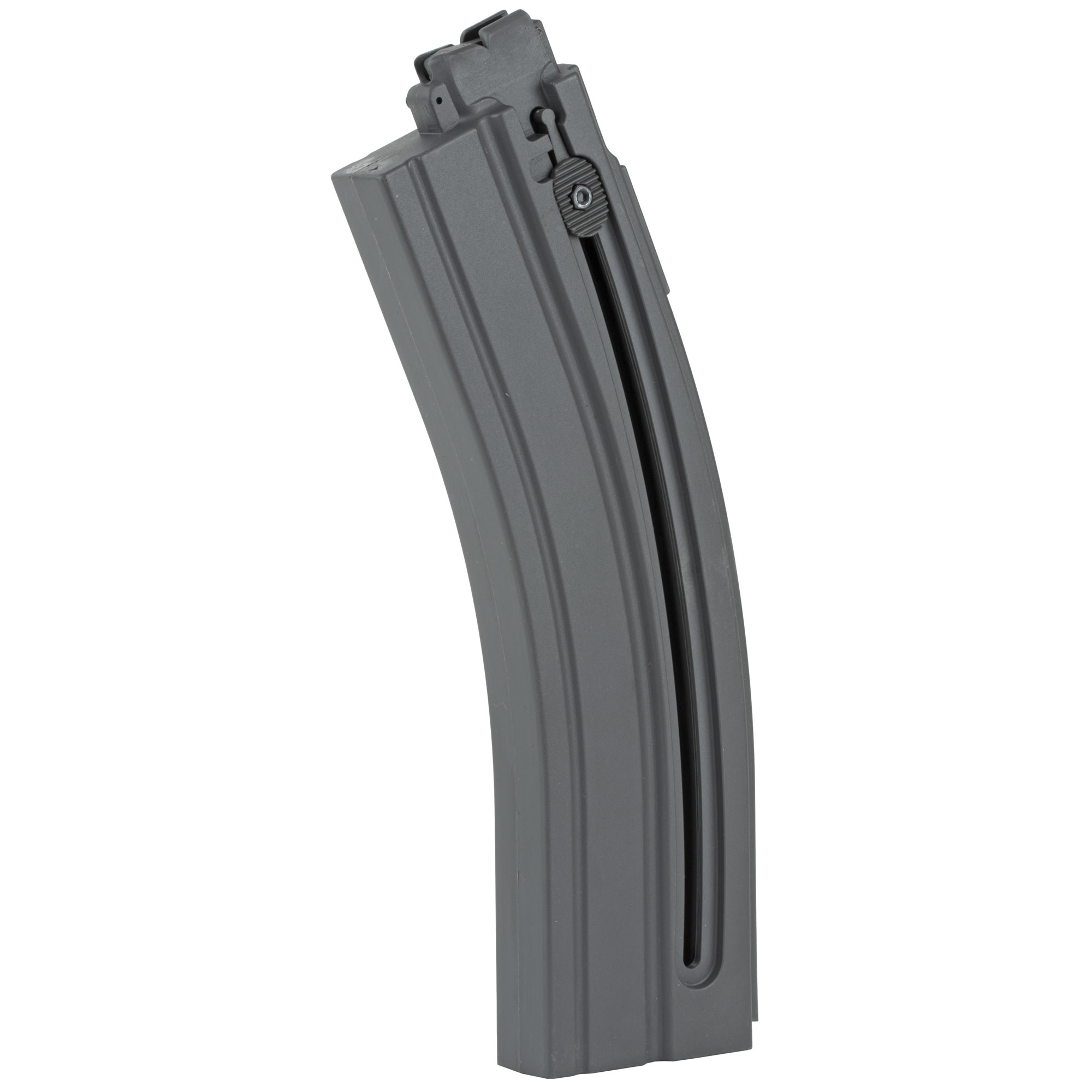 H&K, 22 LR, 30 Rounds, Fits HK416 22LR, Polymer, Black Magazine
