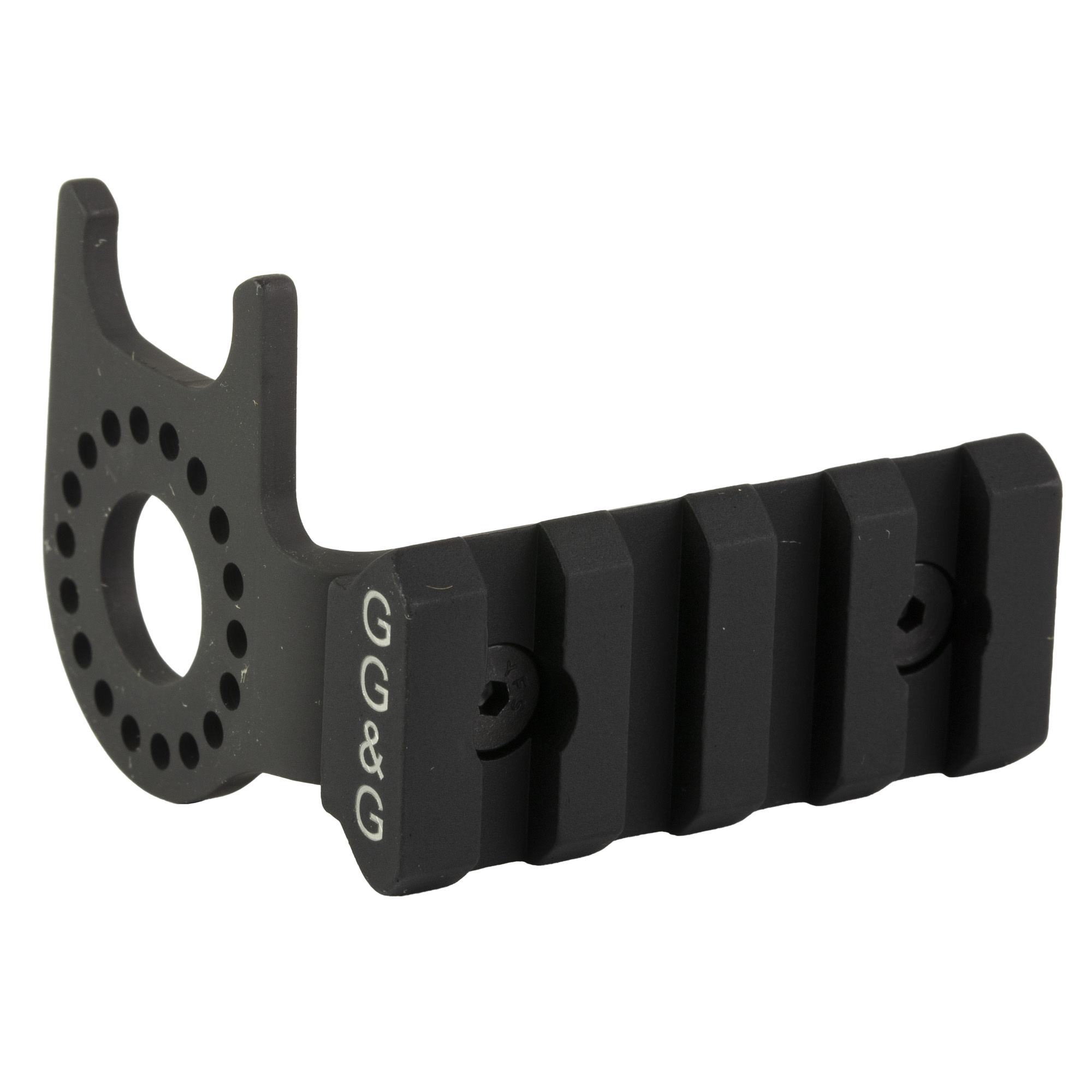 GG&G, Inc., Flashlight Mount, Fits Mossberg 500, Anodized Finish, Black