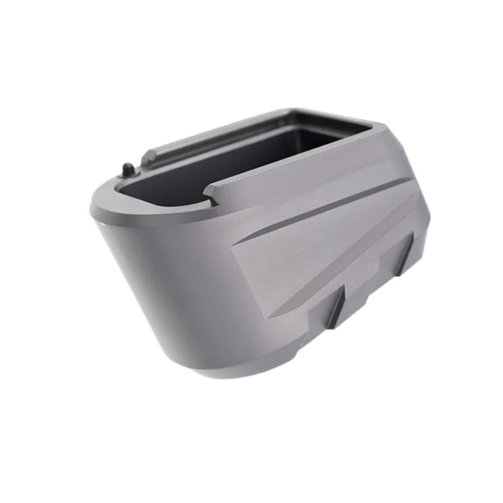Tyrant CNC P365-XMACRO Mag Extension 9mm Fits Sig P365_Gray