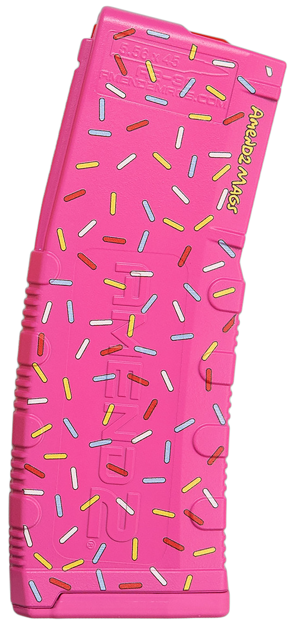 Amend2 AR15 5.56 30rnd Sprinkle Pink Magazine