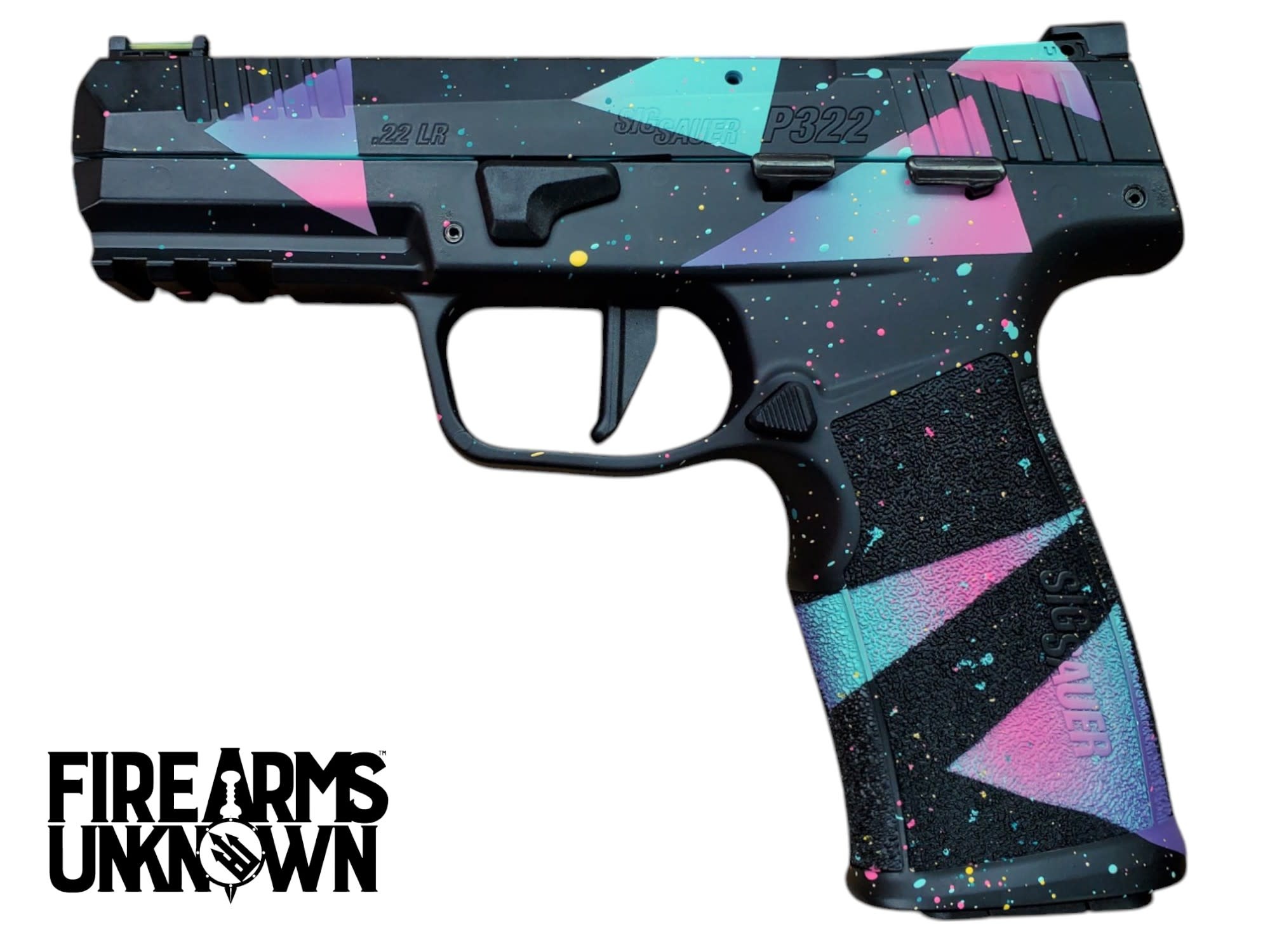 Sig Sauer P322 22LR 4" 80's Night (2) 20RD Pistol