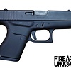 Glock G43 9mm 3.39" BLK 6RD Pistol (USED)