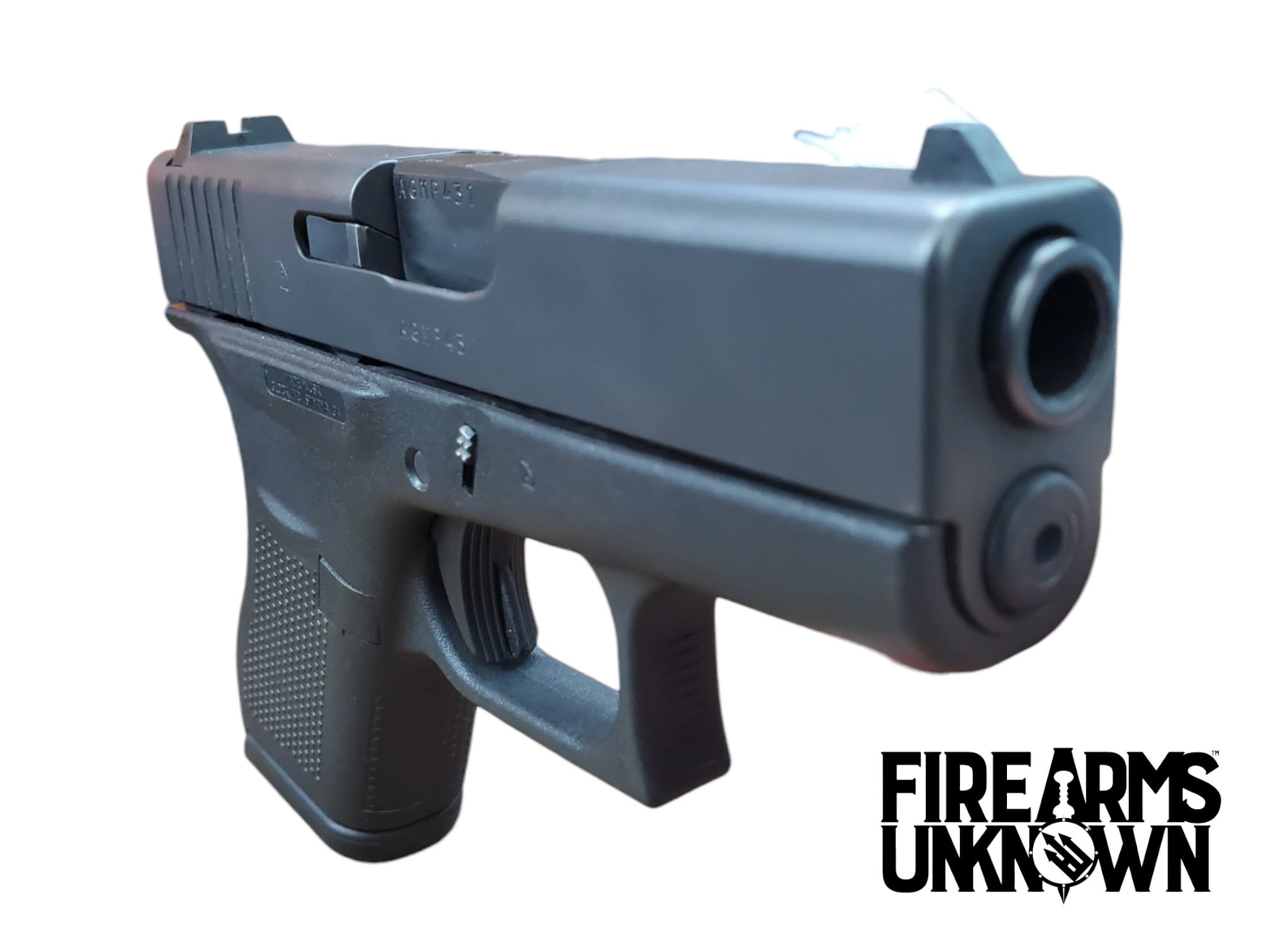 Glock G43 9mm 3.39" BLK 6RD Pistol (USED)