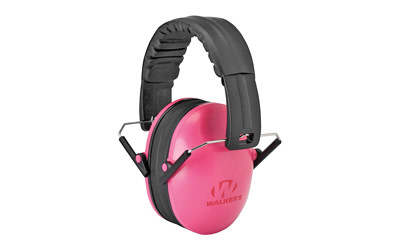 Walker's, Passive, Ultra Compact Hearing Protection, Earmuff, Pink