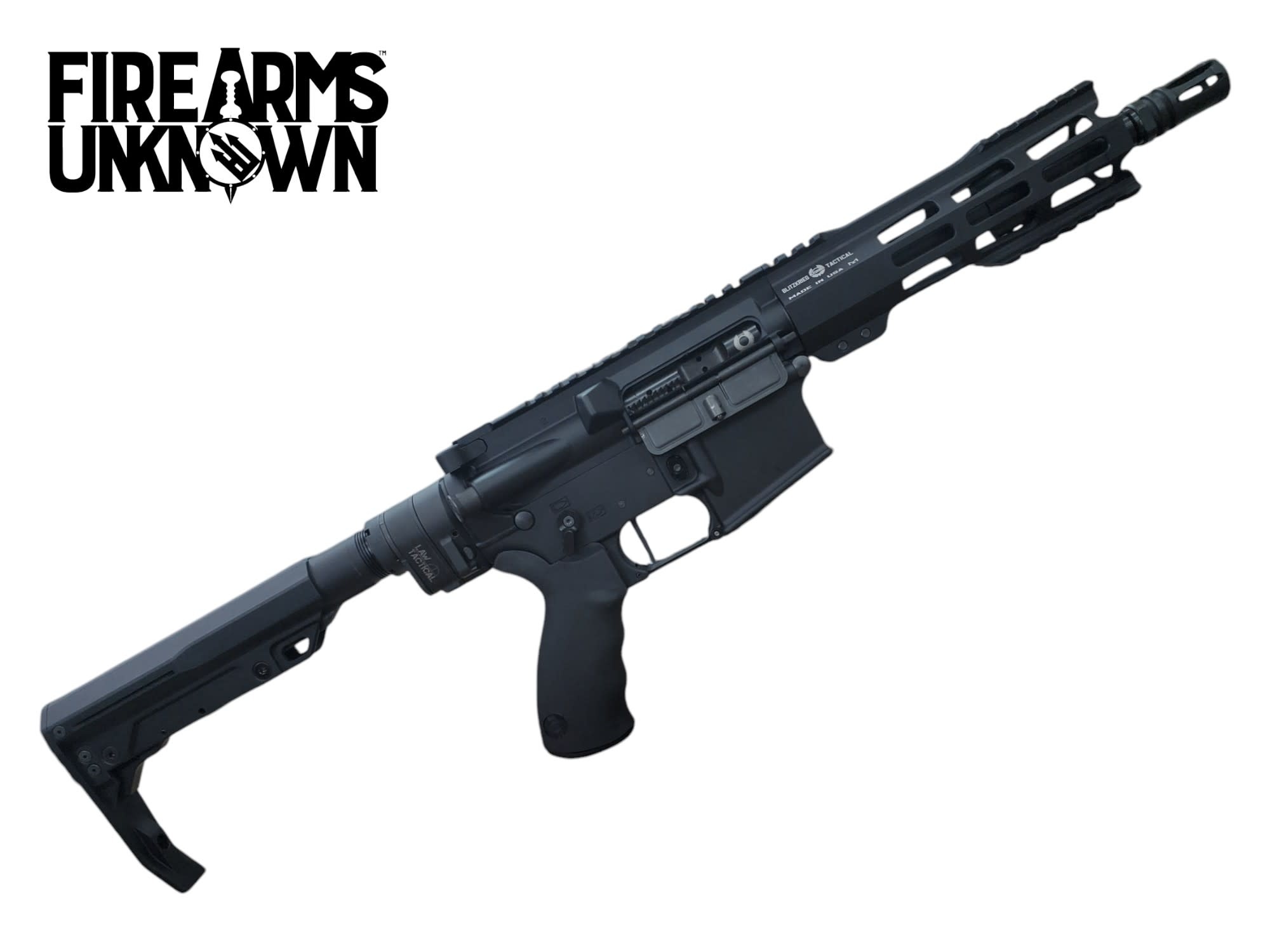 FU FUCA-15 5.56 8" BLK/BLK 30RND Rifle w/ Folding Stock (SBR)