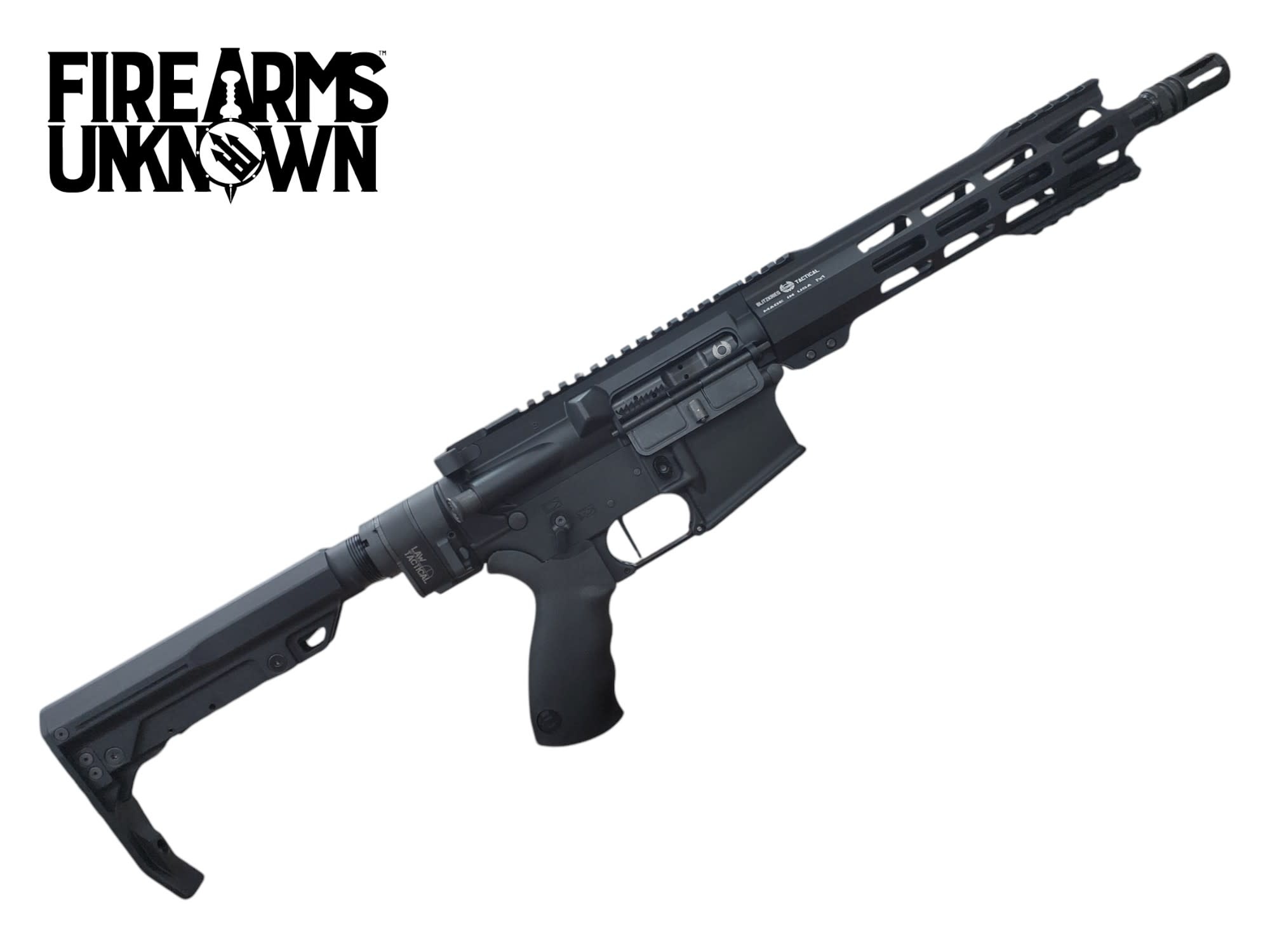 FU FUCA-15 5.56 10.5" BLK/BLK 30RND Rifle  w/ Folding Stock (SBR)