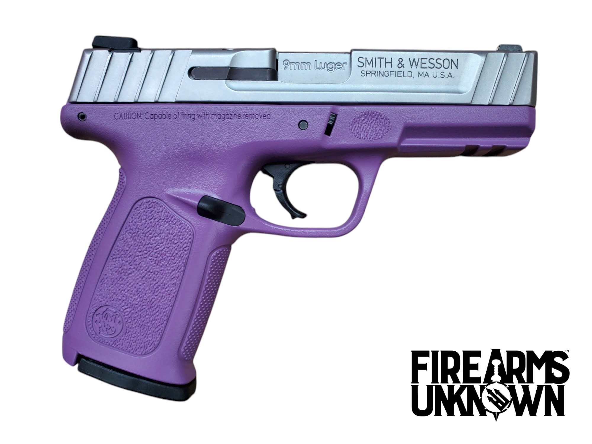 Smith & Wesson, SD9VE, 9MM, 4", 16RD, Cerakote Wild Purple