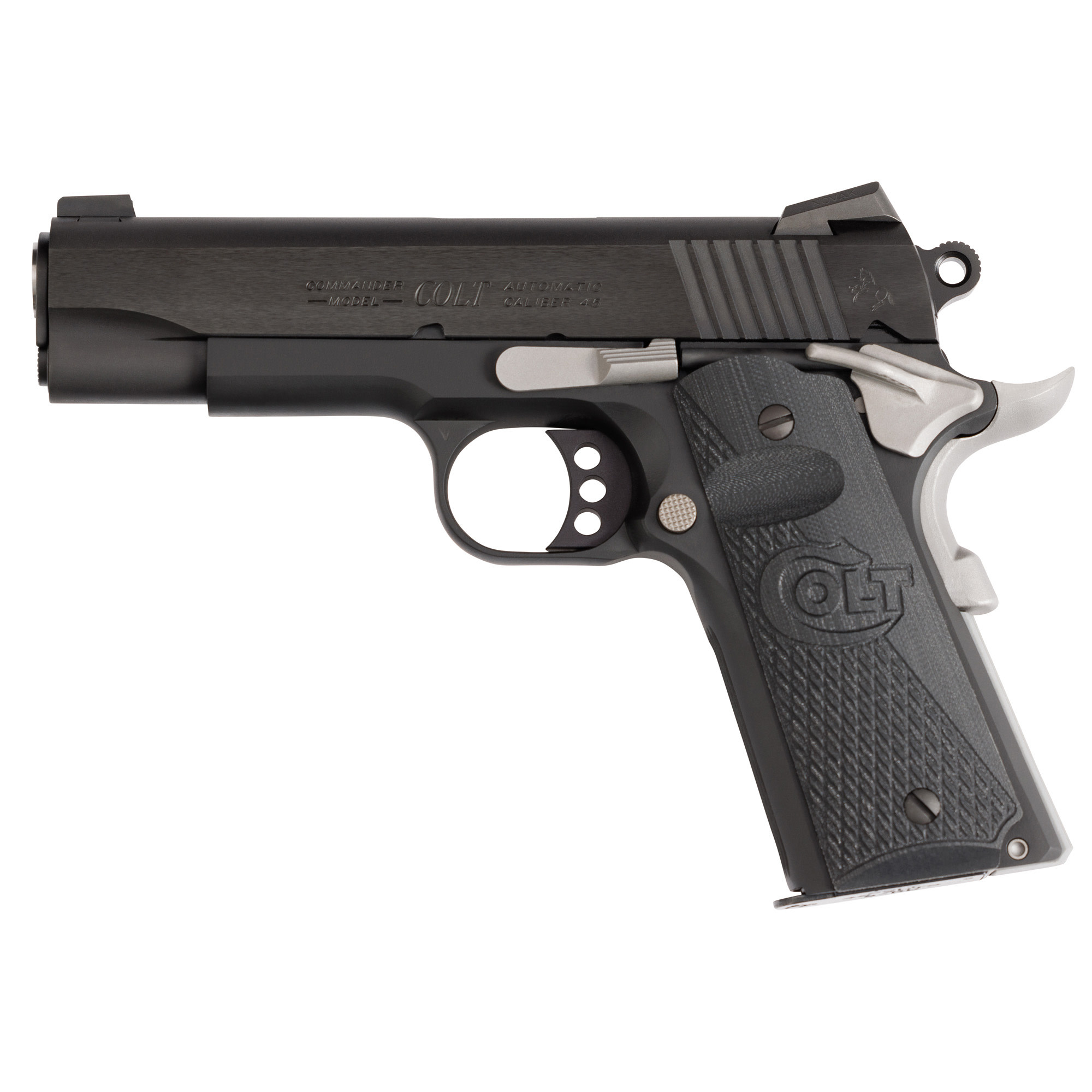 Colt Night Commander 1911 .45 ACP 4.25" Blued/BLK 8RD Pistol