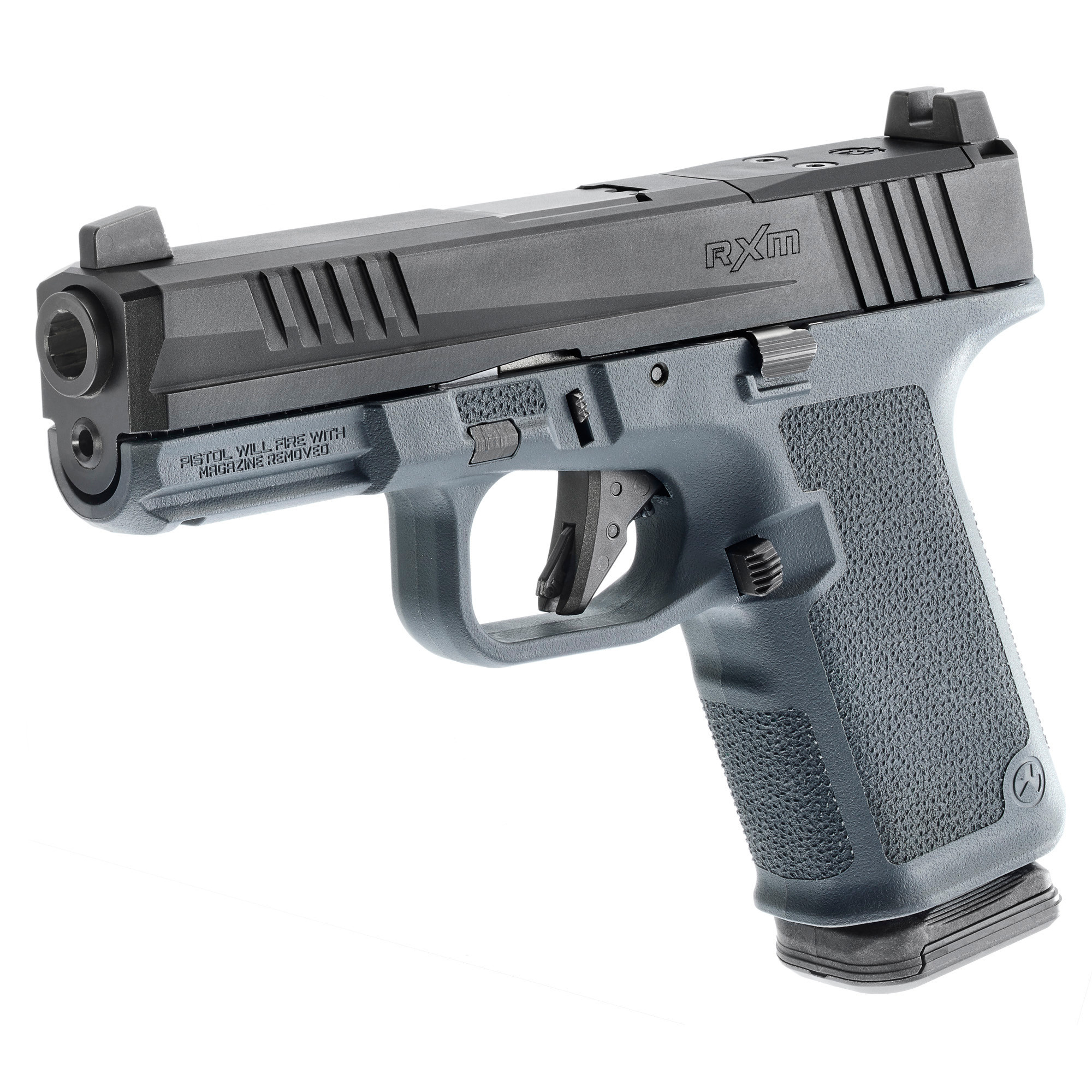Ruger RXM 9MM 4" OR BLK/GRY 15RD Pistol