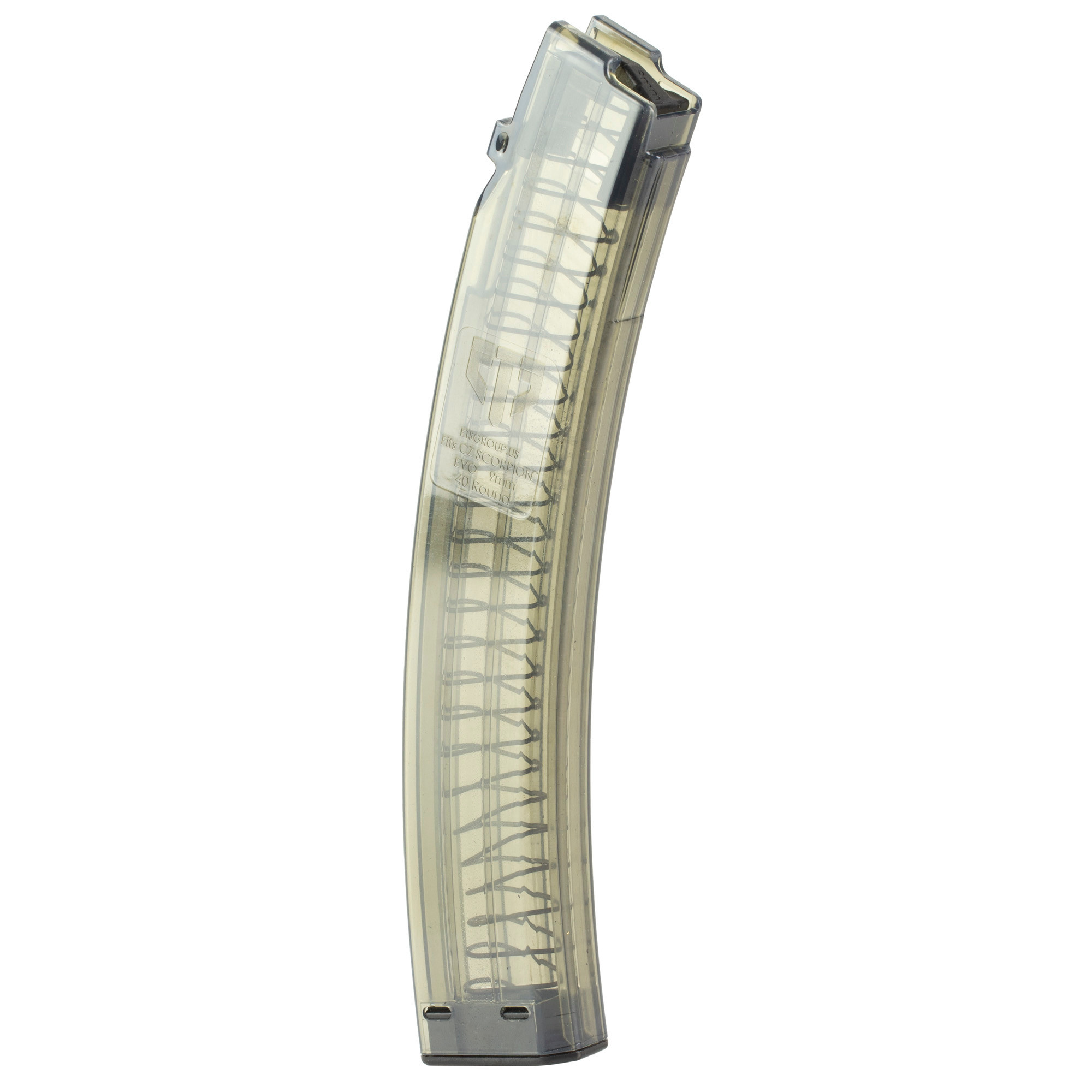 ETS Gen 2 CZ Scorpion 9MM 40Round Clear Magazine