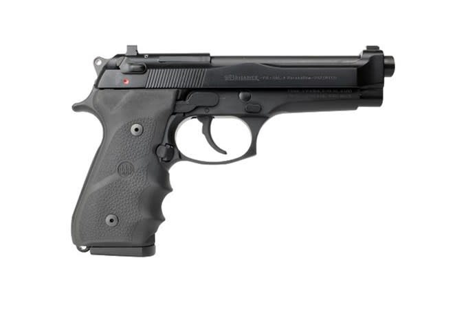 Beretta 92FS 9MM BRIGADIER BLACK 15+1 WRAPAROUND RUBBER GRIPS