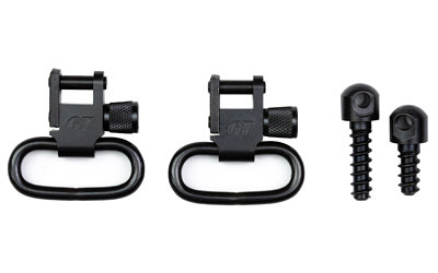 GrovTec, GTSW23, Wood Screw Forend Locking Swivel Set, Black