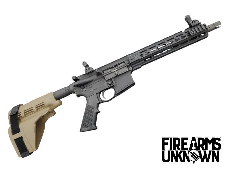 Rifle Gear Aggressor/PWS Piston .223 Wylde Pistol (USED)
